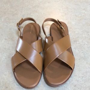NEW Cole Haan Leather Sandals Size 11B